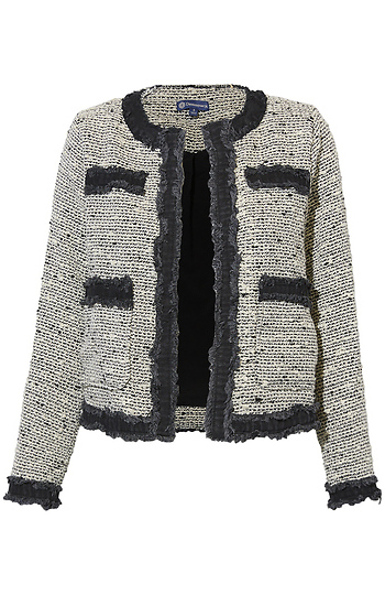 Democracy Denim Framed Fray Jacket Slide 1