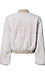 Democracy Faux Fur Cropped Bomber Jacket Thumb 2