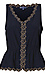 Democracy V-Neck Peplum Top Thumb 1