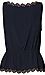 Democracy V-Neck Peplum Top Thumb 2