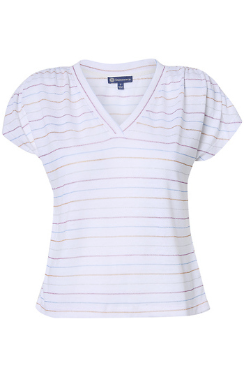 Democracy V-Neck Top Slide 1