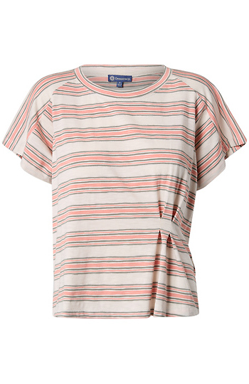 Democracy Short Sleeve Striped Top Slide 1