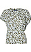 Democracy Printed Short Sleeve Top Thumb 1