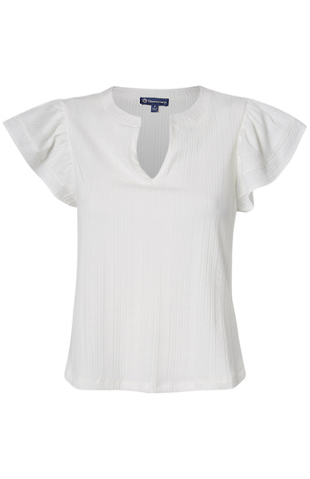 Democracy Split Neck Top Slide 1