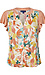 Democracy Printed Short Sleeve Top Thumb 1