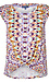 Democracy Printed Scoop Neck Top Thumb 1