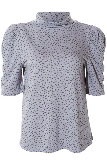 Democracy Elbow Puff Sleeve Top Slide 1
