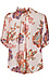 Democracy Button Down Printed Top Thumb 2