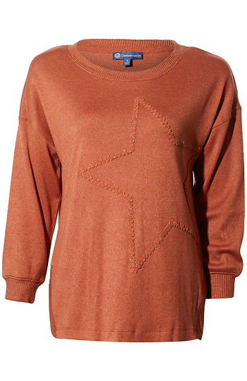 Democracy Star Embroidered Top Slide 1