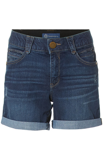 Democracy Cuffed Mid Thigh Short Slide 1