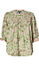 Democracy Printed 3/4 Sleeve Top Thumb 1