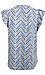 Democracy Chevron Printed Top Thumb 2