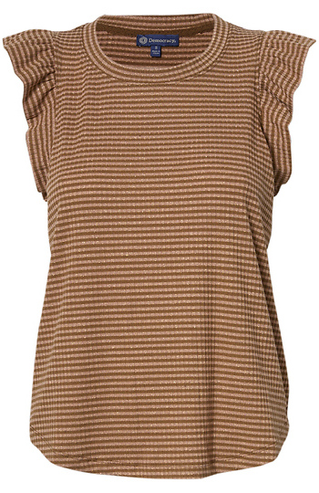 Democracy Striped Top Slide 1
