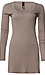 Long Sleeve Jersey Dress Thumb 1