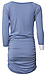 3/4 Sleeve Ruched Dress Thumb 2