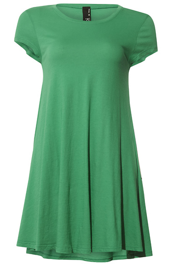 Short Sleeve Tunic Dress Slide 1