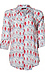 Printed Button Up Blouse Thumb 1