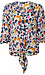 V-Neck Tie Front Top Thumb 1