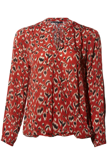 Crossover Top with Tassel Slide 1