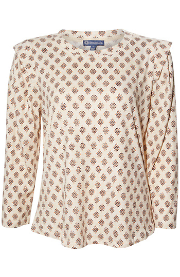 Democracy 3/4 Puff Sleeve Top Slide 1