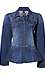 Democracy Denim Peplum Jacket Thumb 1