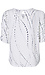 Democracy Ruched Sleeve Printed Top Thumb 2