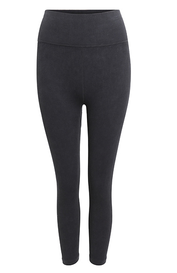 Thread & Supply Ribbed High Rise Leggings Slide 1