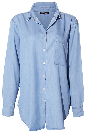 Boyfriend Button-Up Shirt Slide 1