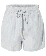 Thread & Supply Striped Linen Shorts