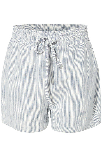 Thread & Supply Striped Linen Shorts Slide 1