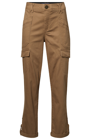 Democracy High Rise Roll Cuff Utility Pants Slide 1