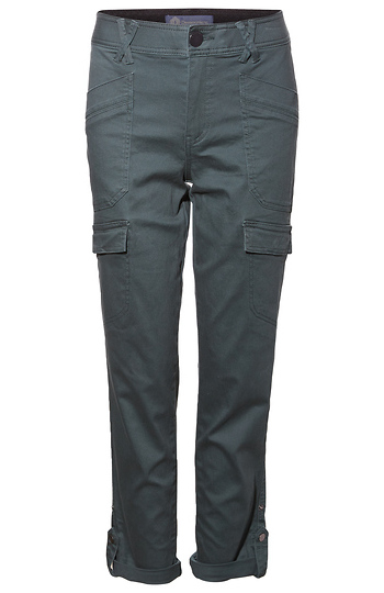 Democracy High Rise Roll Cuff Utility Pants Slide 1