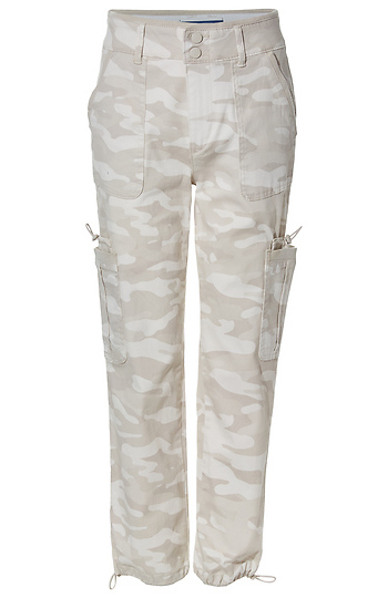 Democracy Camouflage Drawstring Hem High Rise Pant Slide 1
