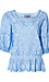 Democracy Puff Sleeve Square Neck Top Thumb 1