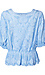Democracy Puff Sleeve Square Neck Top Thumb 2