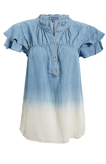Democracy Dip Dye Top Slide 1