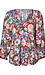 Democracy Floral 3/4 Sleeve Top Thumb 1