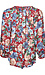 Democracy Floral 3/4 Sleeve Top Thumb 2