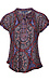 Democracy Short Sleeve Floral Print Top Thumb 1