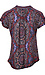 Democracy Short Sleeve Floral Print Top Thumb 2