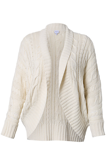 Cable Knit Cardigan Slide 1