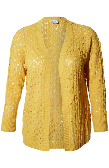 Crochet Knit Cardigan Slide 1