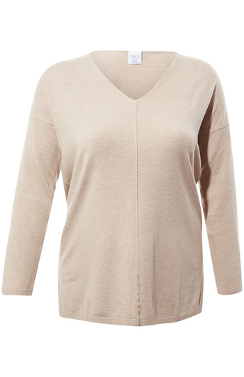 V Neck Sweater Top Slide 1