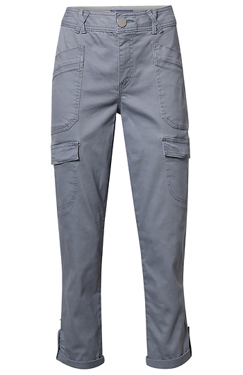 Democracy Ab Solution Petite Mid Rise Utility Pant Slide 1