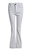 Mid Rise Raw Hem Flare Jean Thumb 1
