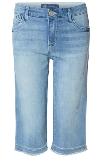 Democracy Petite Mid Rise Capri Slide 1