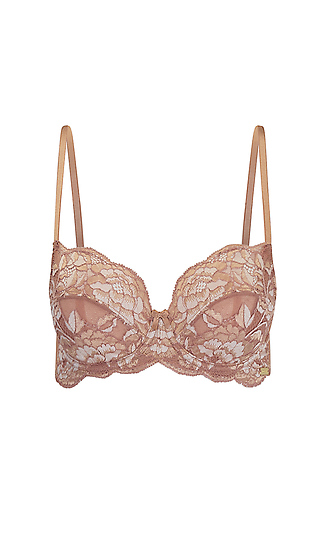 Chelsi Medium Beige Bra Slide 1