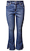 Side Hem Slit Bootcut Jean Thumb 1