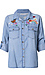 Happy Embroidered Button Up Thumb 1