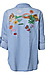 Happy Embroidered Button Up Thumb 2